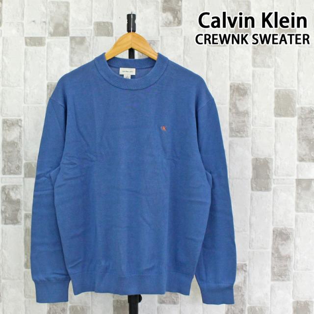 Calvin Klein カルバンクライン CK コットンイージーフィットクルーネックセーター ニット LS COTTON EASY FIT CREWNK SWEATER 4RC309G メンズ ブランド