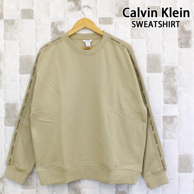 Calvin Klein カルバンクライン CK カルバンクライン ロゴテープ クルー LS CALVIN KLEIN LOGO TAPE CREW 4R0007S スウェットシャツ トップス メンズ ブランド