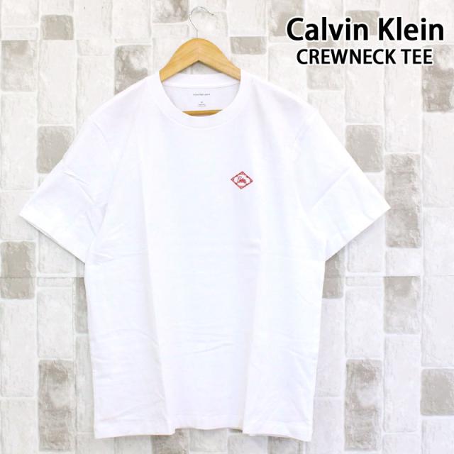 Calvin Klein カルバンクライン CKJ テープリピートレイヤードロゴクルーネックTシャツ SS TAPE REPEAT LAYERED LOGO CREW NECK TEE 40BC818 クルーネック トップス メンズ ブランド