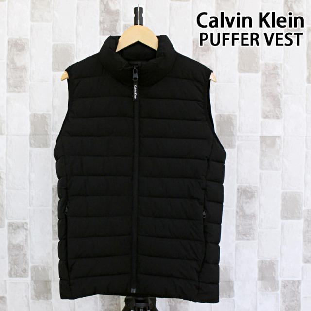 メンズ,メンズファッション,Calvin Klein,CK,スタンドネック,パファーベスト,PUFFER VEST