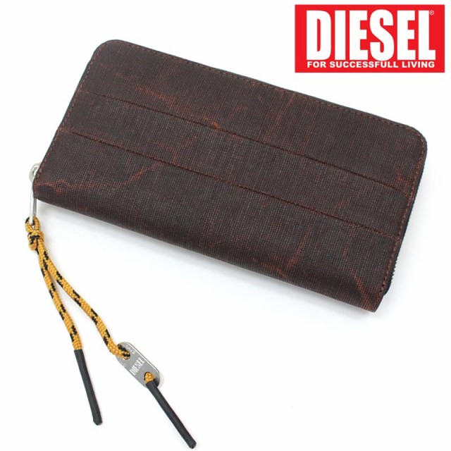 送料無料 DIESEL ディーゼル 財布 長財布 ウォレット ラウンド ...