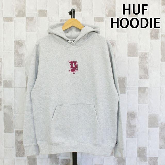 HUF ハフ メガブラスト エンブレム プルオーバーフーディ スウェットパーカー MEGABLAST EMB P/O HOODIE PF00757 裏起毛 フーディー トップス 長袖 プルオーバーパーカー メンズ ストリート スケーター ブランド