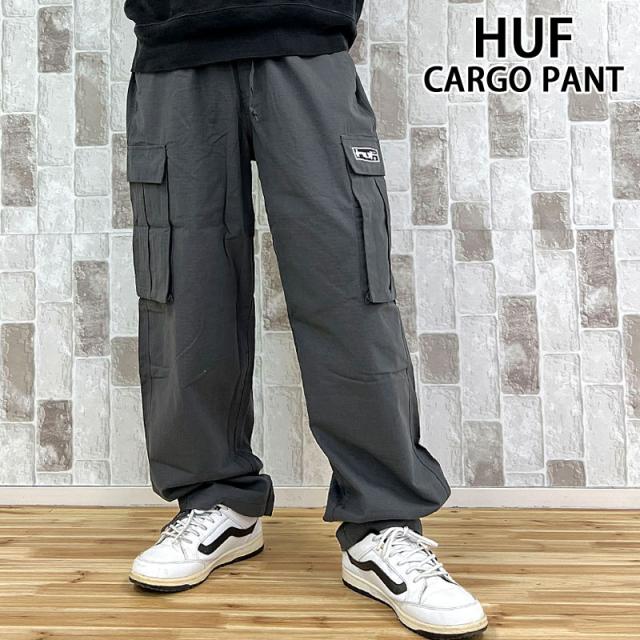 HUF ハフ マテオ カーゴパンツ MATEO CARGO PANT PT00368 ロングパンツ ボトムス メンズ ストリート スケーター ブラック 黒 人気 おしゃれ ブランド