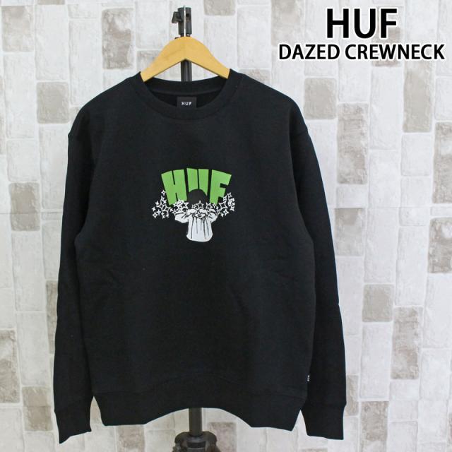 HUF ハフ デイズドクルーネック スウェット トレーナー DAZED CREWNECK PF00761 長袖 トップス メンズ 人気ブランド