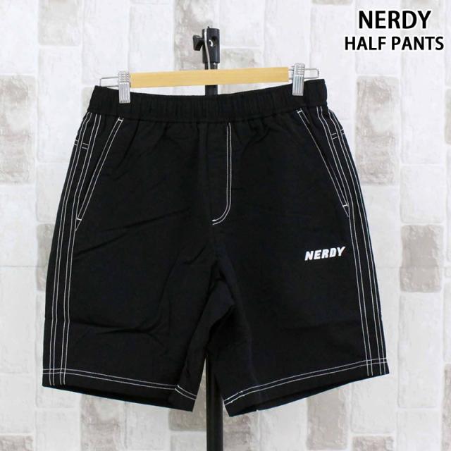 NERDY ノルディ ステッチウーブンハーフパンツ NY STITCH WOVEN HALF PANTS 韓国ブランド
