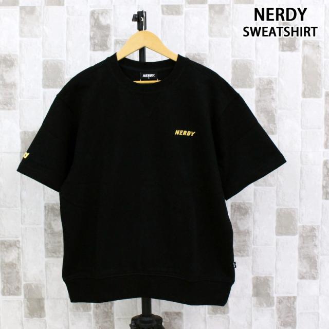 NERDY ノルディ NERDY エッセンシャル スウェットシャツ ESSENTIAL S/S SWEATSHIRT 韓国ブランド