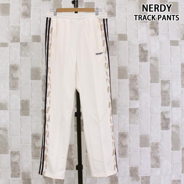 NERDY ノルディ シンボルパターントラックパンツ Symbol Pattern Block Track Pants PNES21KB 韓国ブランド