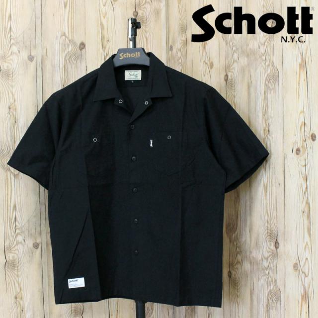 Schott ショット T-SHIRT 'BASIC LOGO' 782-5934003 ベーシックロゴプリント 半袖Tシャツ コットン トップス メンズ 人気 ブランド 春 夏