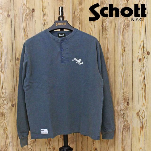 Schott ショット キルティング コンビ クルースウェット QUILTED COMBI. CREW SWEAT 782-5232016 トップス ブランド