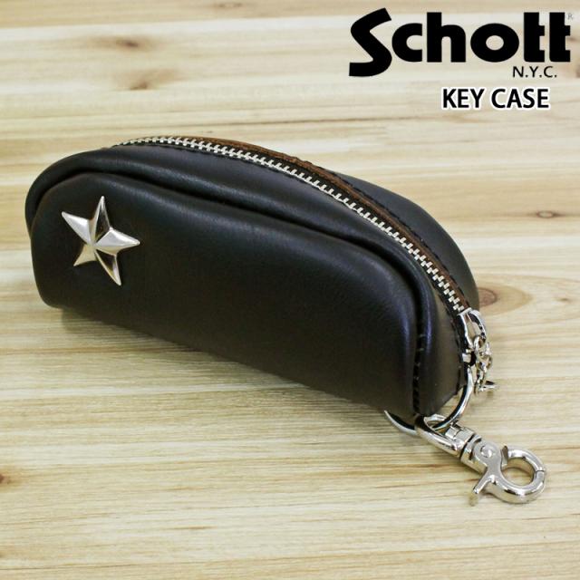 Schott ショット ONE STAR KEY CASE レザーキーケース 782-5970020 メンズ ブランド