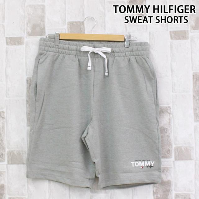 TOMMY HILFIGER トミー ヒルフィガー ワンポイントロゴ フレンチテリー スウェットハーフパンツ ショートパンツ イージーパンツ 短パン ズボン ショーツ ボトムス 09T4501