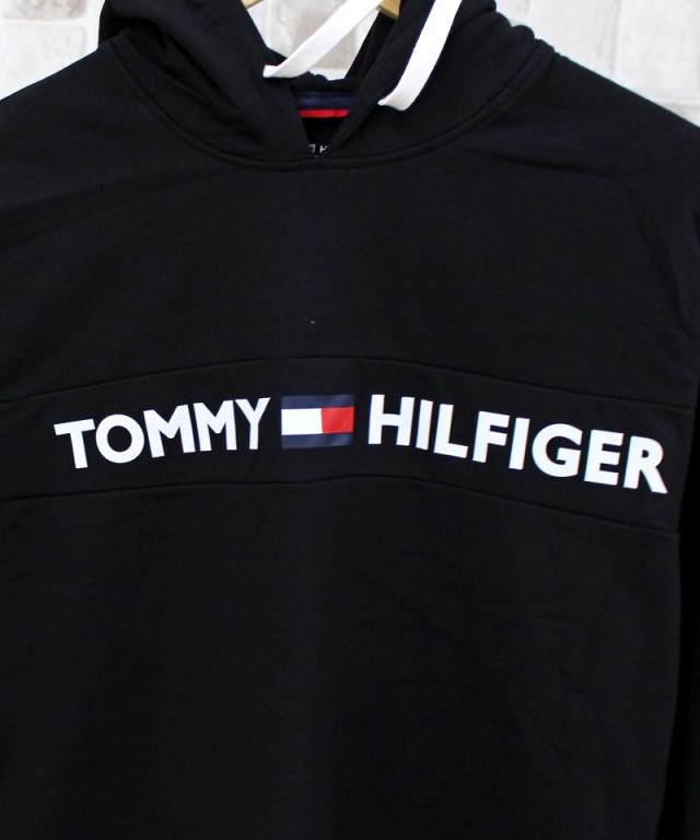 送料無料 TOMMY HILFIGER トミー ヒルフィガー フロントロゴ 裏起毛