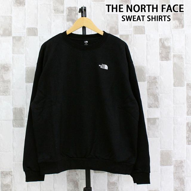 THE NORTH FACE ザ ノースフェイス エボリューション オーバーサイズ ワンポイント刺繍 クルーネック スウェット トレーナー M EVOLUTION EMB OVERSIZED CREW NF0A8FKR メンズ レディース ブランド