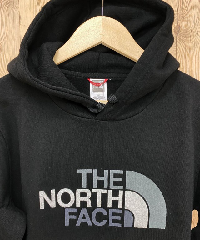 ノースフェイス　THE NORTH FACE 刺繍ロゴ　ハーフボタン　スウェット