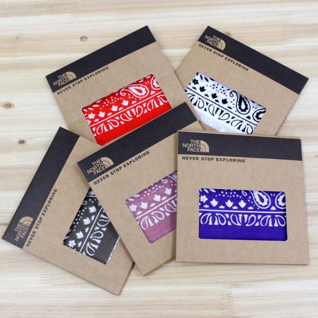 THE NORTH FACE ザ ノースフェイス TNF バンダナ ペイズリー コットン スカーフ ハンカチ BANDANA_PAISLEY_80'S ザ・ノースフェイス 韓国限定ライン NA5BR00A NA5BR00B NA5BR00C NA5BR00D NA5BR00E メンズ ブランド