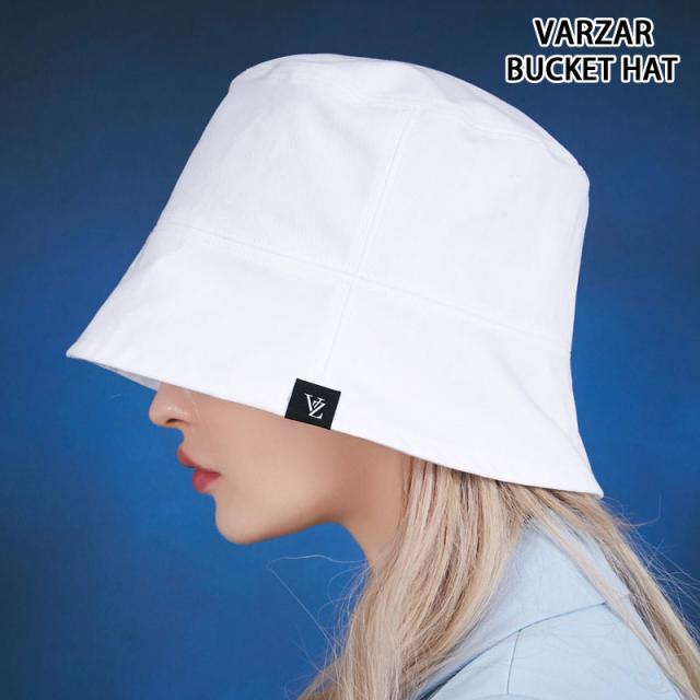VARZAR バザール ラベルドロップオーバーフィットバケットハット Label drop over fit bucket hat 593 592 帽子 キャップ メンズ レディース プレゼント ギフト