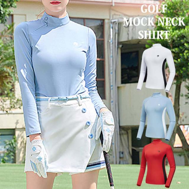 メンズ,メンズファッション,通販,ゴルフウェア,レディース,ゴルフ,モックネック,ポロシャツ,ハイネック,長袖,ストレッチ,伸縮,トップス,カットソー,おしゃれ,かわいい,韓国系,春夏,秋冬,YMS-CH-350