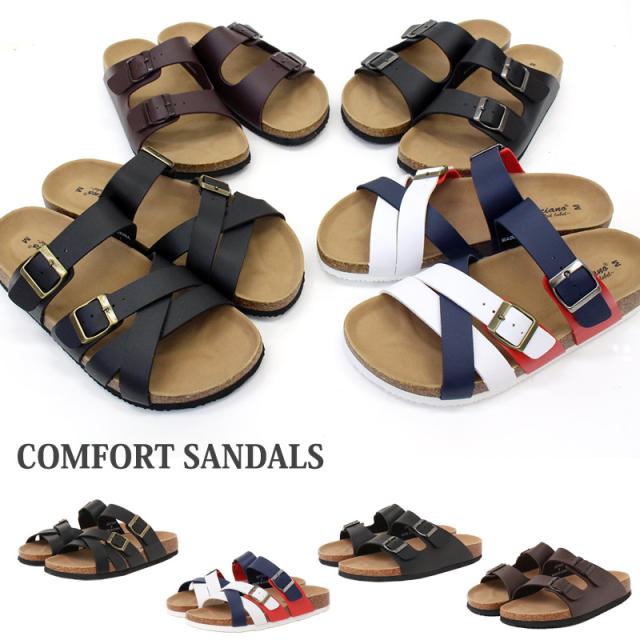 メンズ,メンズファッション,メンズカジュアル,コルクサンダル,コンフォートサンダル,サンダル,シューズ,軽量,スリッパ,男女兼用,無地,夏,靴,新作,BR7932,BR7933