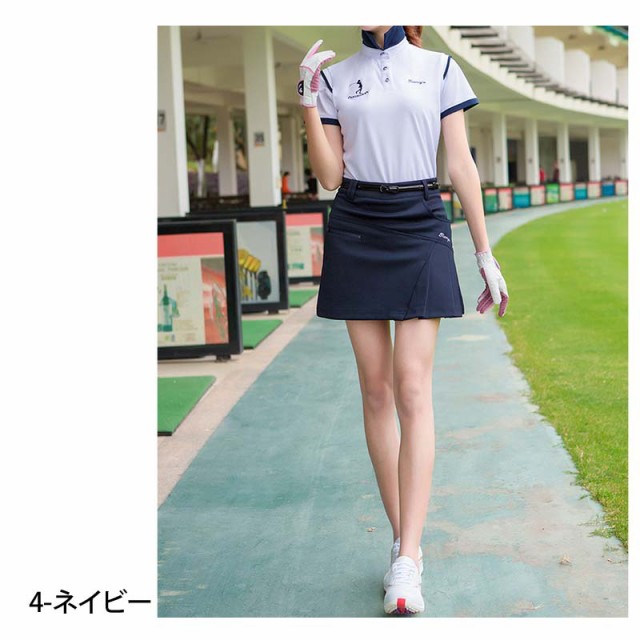 XS~XL 新作 ゴルフスカート レディース ゴルフウェア プリーツスカート