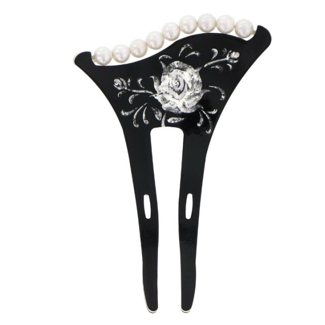  パールビーズ付き 訪問着、色留袖に