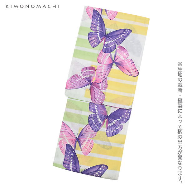 浴衣単品 綿浴衣 S、フリー、TL、LL