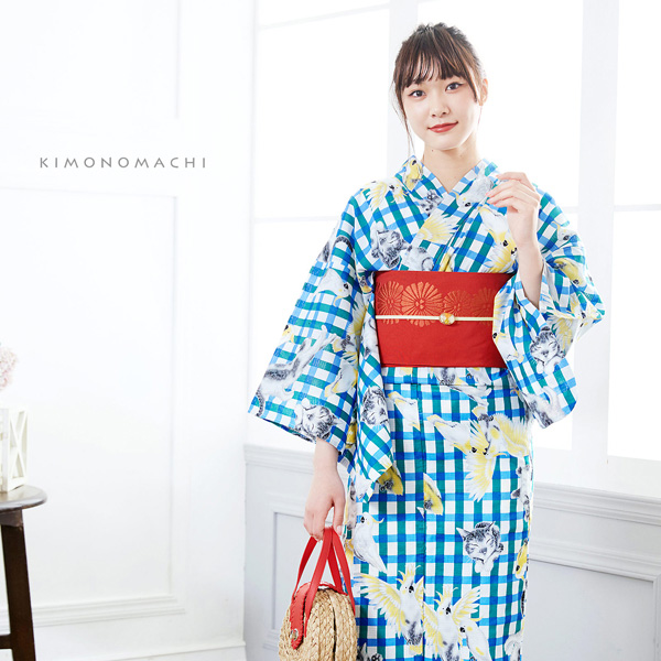 夏のお着物 麻 琉球文様 浴衣 紋様 女性用 レディース Prices down