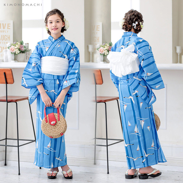 浴衣単品 ゆかた 110、120、130、140、150