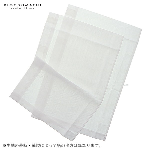 衿秀　き楽っく　専用替え袖 「き楽っく　絽　白　盛夏用」長襦袢用替え袖　洗える替え袖　※襦袢、衿は別売りです※　カジュアルにも礼装にも　ブランド：襟の衿秀【メール便対応可】