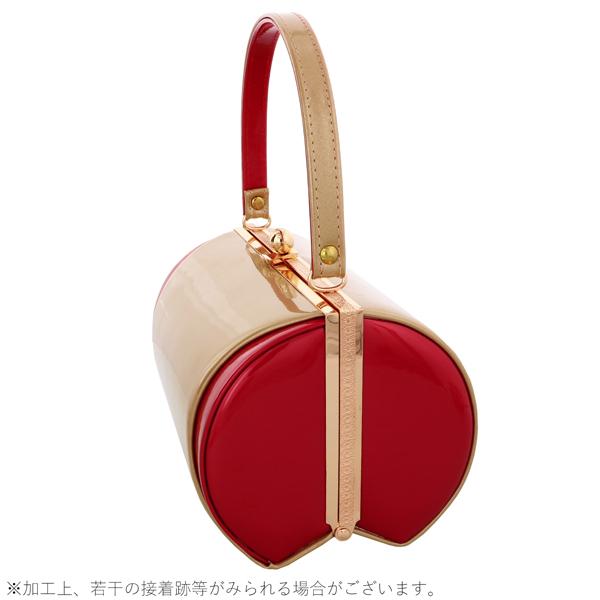 振袖 草履 バッグ 成人式 「スモーキーゴールド×カーマイン　No.4」 シンプルな無地　草履Lサイズ　24cm前後　女性用　レディース　振袖用草履バッグセット ＜R＞【メール便不可】