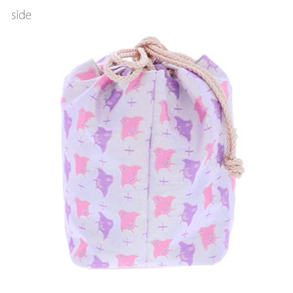 七五三 女の子 巾着 バッグ 単品「赤色 桜とうさぎ・朱赤×金色 桜・白色 千鳥 全3柄」 金襴 3歳 7歳 女児 七五三小物 和装 着物 ＜H＞【メール便不可】