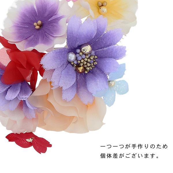 【訳アリ】【アウトレット品】コーム髪飾り 「お花 髪飾り」ヘアアクセサリー 大人用・子供用 レディース 着物 和装 振袖 ドレス 七五三 女の子 ワンポイント 髪飾り単品【メール便不可】