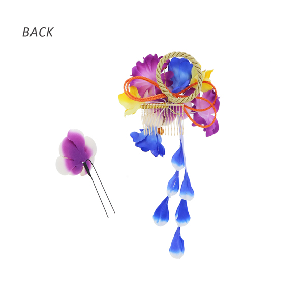 【訳アリ】【アウトレット品】コーム髪飾り 「フラワーコーム」ヘアアクセサリー 大人用・子供用 レディース 着物 和装 振袖 ドレス 七五三 女の子 ワンポイント 髪飾り単品【メール便不可】