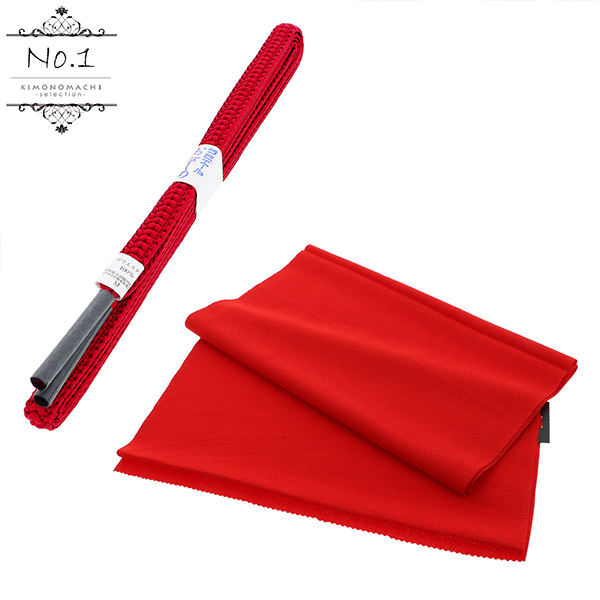 ラミエール 帯締め 帯揚げ セット No.1・No.2・No.4・No.5・No.10・No.12・No.14・No.16 帯じめ 帯〆 帯締 帯あげ おびあげ 帯揚 日本製 洗える 無地 ＜R＞【メール便対応可】