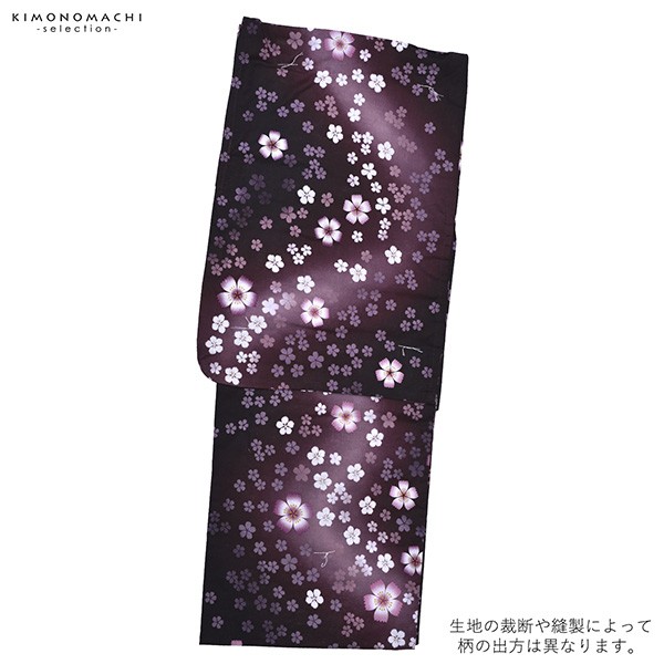 NEW在庫 浴衣 レディース 単品「プレタ浴衣 紫ぼかし 白 ピンクの桜」フリーサイズ yukata の通販はau PAY マーケット - 京都きもの町|商品ロットナンバー:505615216 通販正規品