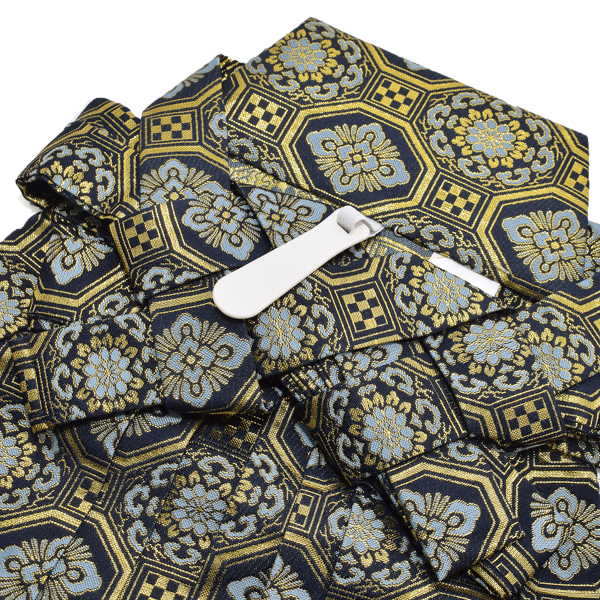 男の子袴セット 「紺地 蜀江文」 3才、5才、7才の男の子用袴 七五三 こども袴 行灯袴 ボーイズ 男児袴 子供用袴 <R>【メール便不可】