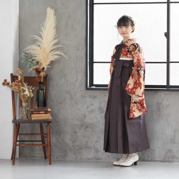 卒業式の袴姿に　kimonomachi オリジナル　袴ブーツ