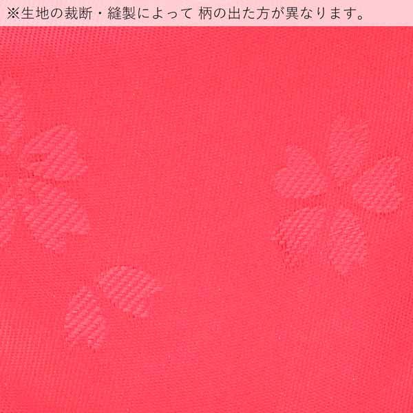 竹籠 巾着単品 「赤×黒丸籠 桜」 浴衣巾着 巾着バッグ きんちゃく 夏祭り、花火大会に 【メール便不可】