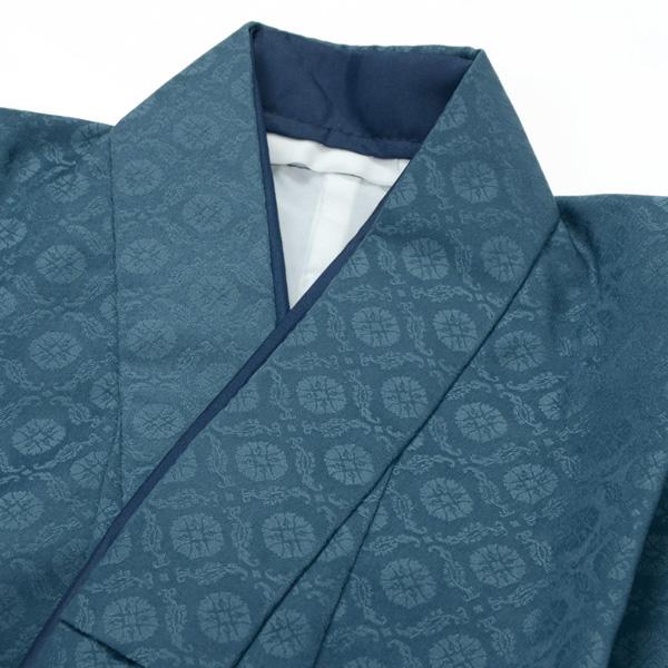 七五三 着物 男の子 3歳〜5歳 ブランド羽織袴セット petite liberte プチリベルテ 「唐草ブルー、シャドーブルー、アイスグレー」 小柄な五歳 大きな三歳向け 対応身長105cm〜115cm前後 着物セット 男児用 3才〜5才 着物セット 子供着物 五才のお祝い着 3歳〜5歳向け【送料無料】 【メール便不可】