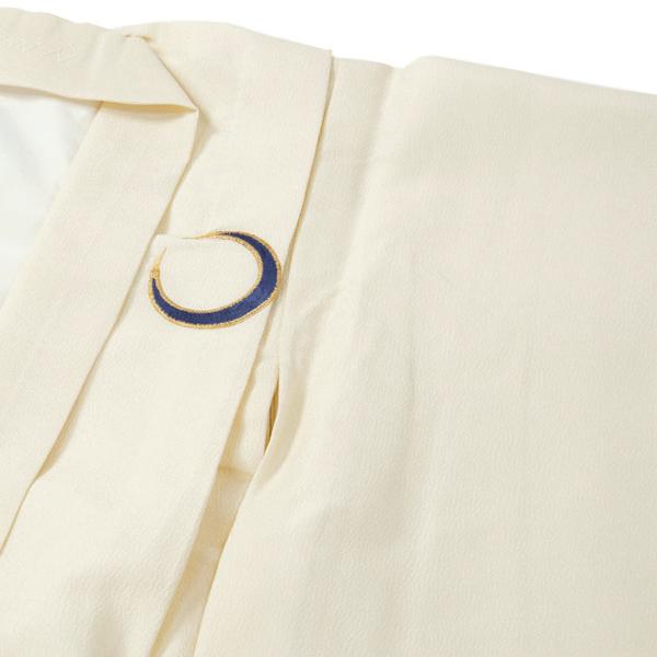 七五三 着物 3歳〜5歳 ブランド羽織袴セット 小町kids 「クリーム月輪×茶刺繍」 小柄な五歳 大きな三歳向け 対応身長100cm〜110cm前後 フルセットに足袋と腰ひもと雪駄プレゼント 着物セット 男児用 3才〜5才 着物セット 子供着物 五才のお祝い着 3歳〜5歳向け 【送料無料】 【メール便不可】