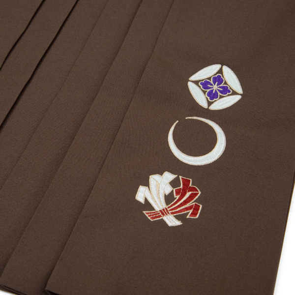 七五三 着物 3歳〜5歳 ブランド羽織袴セット 小町kids 「クリーム月輪×茶刺繍」 小柄な五歳 大きな三歳向け 対応身長100cm〜110cm前後 フルセットに足袋と腰ひもと雪駄プレゼント 着物セット 男児用 3才〜5才 着物セット 子供着物 五才のお祝い着 3歳〜5歳向け 【送料無料】 【メール便不可】