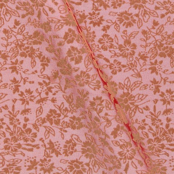 半衿 フロッキー 小花柄 「黒×黒・生成り×ベージュ・赤×ベージュ」 洒落半衿 半襟 洒落小物 成人式の振袖、卒業式の袴に 花柄 Wa de Modern 日本製 【メール便対応可】