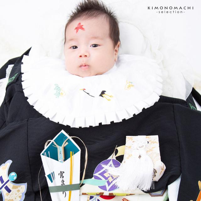 お宮参り 小物セット 「縁起小物 4点セット」 縁起小物 男の子 女の子 犬張子、でんでん太鼓、末広、化粧箱の4点セット お宮詣り 祈願 お祈り 張り子 一つ身 初着 お初着 御祝着 産着 子供 キッズ 赤ちゃん ベビー 【メール便不可】