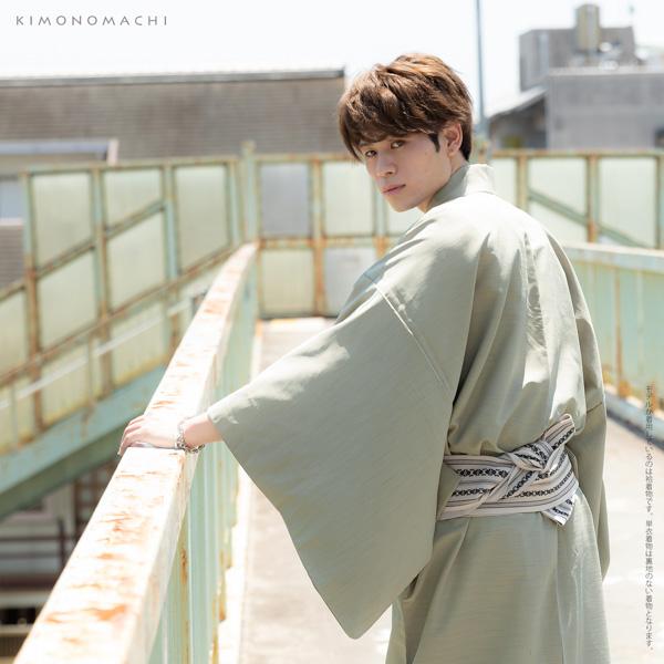 着物 男性 メンズ 洗える着物 単衣 単品 「シラチャ 紬風」 男着物 男性用着物 男性着物 メンズ着物 お仕立て上がり ポリエステル着物 単衣着物 ひとえ プレタ着物 男着物単品 mens kimono hitoe 【メール便不可】