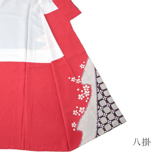 【新古品】お仕立て上がり 振袖単品 「黒地　雲取り、菊水に楓」 振り袖 着物 レディース 成人式 結婚式 結納 パーティー 晴れ着 【メール便不可】