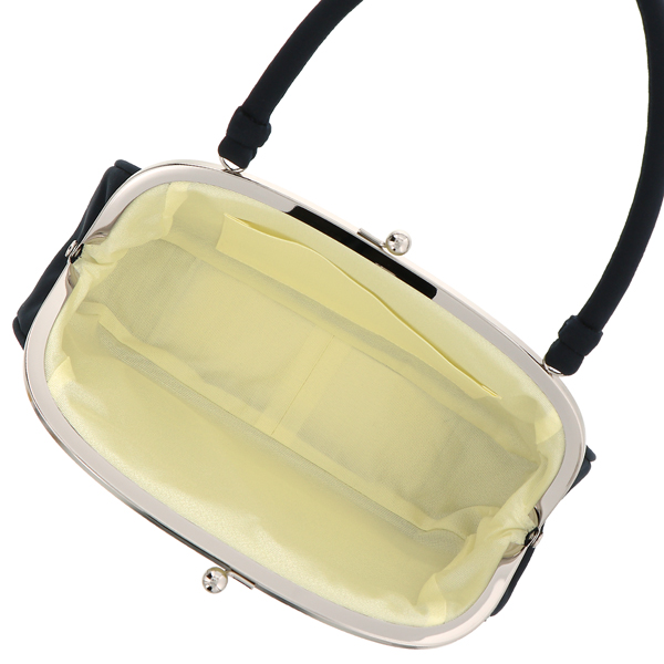 振袖 バッグ 成人式 レディース 振袖用バッグ 「菊刺繍　ダークネイビー」 振袖バッグ 刺繍バッグ 【メール便不可】