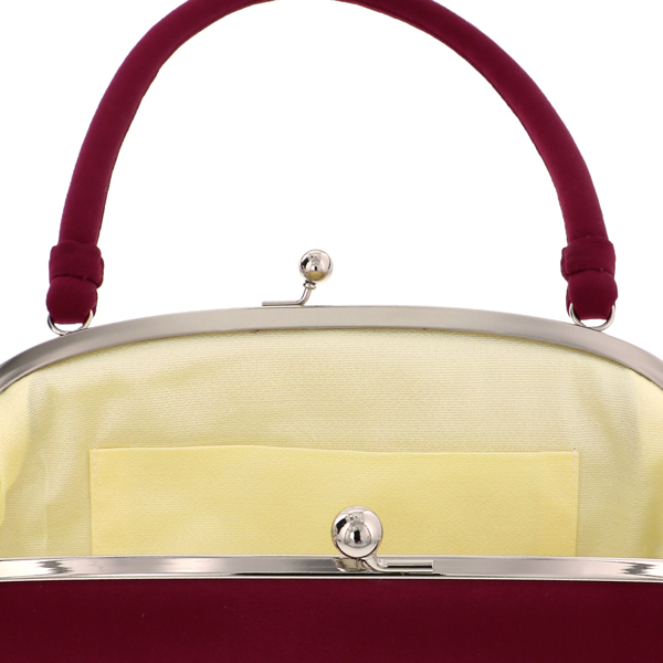 振袖草履バッグセット 「橘菊刺繍草履バッグセット エンジ」 Fサイズ(M〜Lサイズ相当) 振袖草履バッグ 振袖バッグ 振袖草履 成人式【メール便不可】