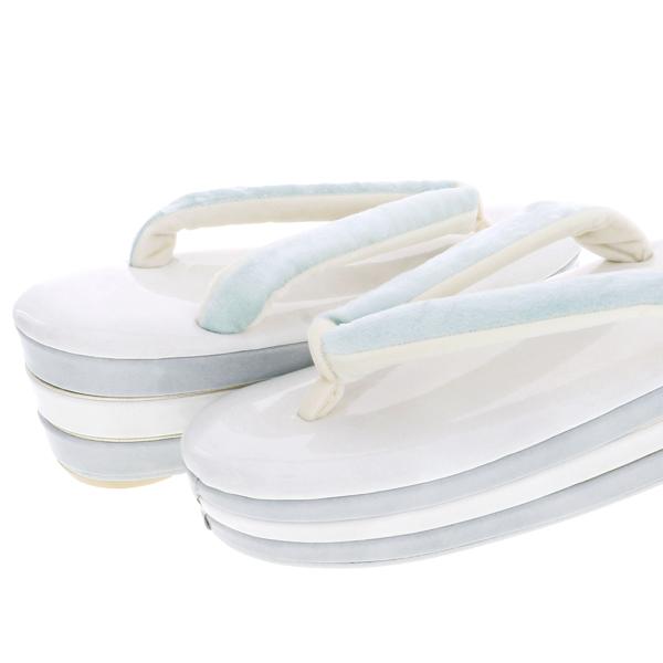 振袖草履バッグセット ベルベット  「アイスブルー」 Fサイズ(M〜Lサイズ相当) 振袖草履バッグ 振袖バッグ 振袖草履 成人式【メール便不可】