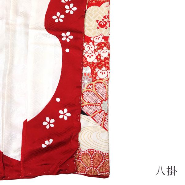 未仕立て 振袖 単品「象牙色地 熨斗取りに菊」日本製 仮絵羽 振り袖 正絹 着物 レディース 成人式 結婚式 結納 パーティー 晴れ着【メール便不可】