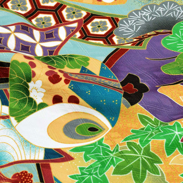 七五三 着物 男の子 5歳 羽織袴セット 「黒　鷹、蔓帯」 フルセット 5歳向け 5才 五歳 男児用 着物セット 子供着物 五才のお祝い着 【メール便不可】