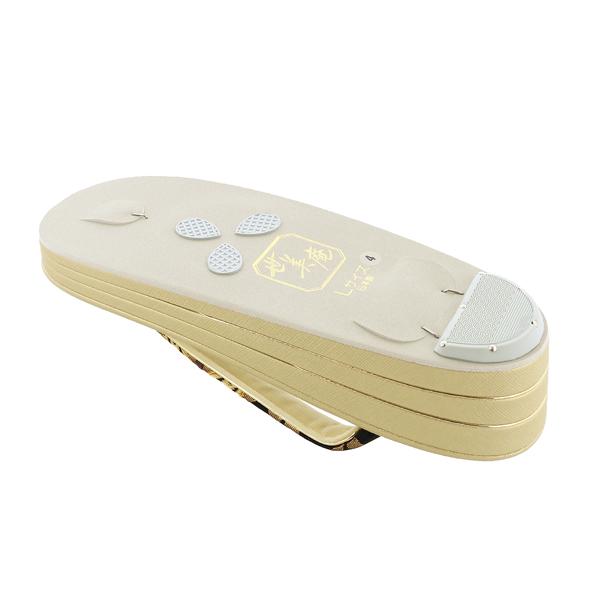 振袖 草履バッグセット ブランド 世美庵「黒地 唐華に菊」Lサイズ 日本製 振袖草履バッグ 振袖バッグ 振袖草履 成人式【メール便不可】